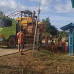 TNI AL Berangkatkan Satgas Penanggulangan Banjir ke Babakan Bekasi