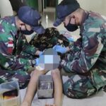 Korem 174 Bersama Forkopimda Merauke Ikut Pengarahan Presiden RI Secara Virtual Tentang Pengendalian Karhutla