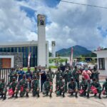 Personel TMMD Ke-110 Kodim Boven Digoel Ajak Generasi Muda Setempat Rajin Beribadah