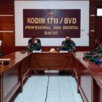 Jelang Sertijab Danseskoal Pamitan Sekaligus Bagikan Bingkisan Lebaran Idul Fitri 1442/2021 kepada Personel dan Pasis Seskoal