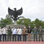 Antisipasi Corona Menyebar, Koramil dan Polsek Teluk Keramat Terapkan Prokes