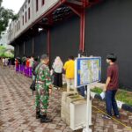 KSAU Tinjau Serbuan Vaksin di Markas Satuan Elite TNI AU Satbravo 90