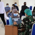 TNI AL Serbu Wilayah Bogor dengan Vaksin Covid-19