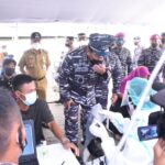 TNI AL Gandeng Mahasiswa Dalam Serbuan Vaksin