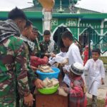 Satgas Yonif RK 751/VJS Kunjungi Kantor Klasis Gereja Kingmi