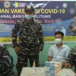 TNI Angkatan Laut Bersama CBS Jalasenastri Seskoal Kembali Melaksanakan Serbuan Vaksinasi Pelajar Usia 12-17 Tahun