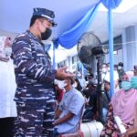 Prosentase Vaksin Masyarakat Maritim Capai 85%, TNI AL Kini Sasar Daerah Minim Vaksinasi