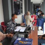 TNI AL Lanal Babel sasar 116 orang masyarakat Belinyu dalam vaksin ke- II