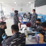 Serbuan Vaksin Maritim TNI AL Untuk Warga Jalan Terus, Kolinlamil TNI AL Siaga Layanan Vaksin