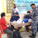 TNI AL Lanal Lampung : Antusias Masyarakat Maritim Wilayah Lampung untuk Vaksinasi Lanjutan Dosis II