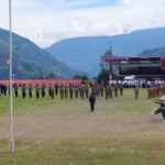 Sambut HUT Ke-76 RI, Satgas TNI Yonif 751 Berbagi Kebahagiaan Kepada Siswa-Siswi