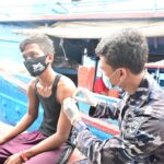 TNI AL Lanal Palembang Turut Terjun Pada Serbuan Vaksinasi TNI