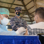 TNI AL Seskoal Laksanakan Vaksinasi Dosis Tahap Kedua Pelajar Usia 12-17 Tahun