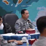 Bahas Hubungan Kerja Sama, Kepala Bakamla RI Komunikasi Vicon Dengan Komandan Singapore Police Coast Guard