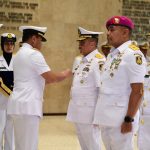 Jalin Silaturahmi dan Hubungan Baik Antar Kedua Negara, Kasal Terima Kunjungan Duta Besar Malaysia di Mabesal