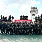 Gelorakan Semangat Pengabdian Tabah Sampai Akhir, Kasal Pimpin Upacara HUT Ke-64 Hiu Kencana di Surabaya