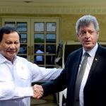 Menhan Prabowo dan Dubes Palestina Bahas Bantuan Kapal RS TNI Untuk Palestina
