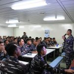Perkuat Hubungan Diplomasi, KRI Frans Kaisiepo-368 Laksanakan Courtesy Call Kepada Southern Naval Command