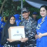 TNI AL Kupang Sambut HUT ke-78 dengan Bakti Sosial, Anak Yatim Piatu Diberi Sembako dan Kasih Sayang